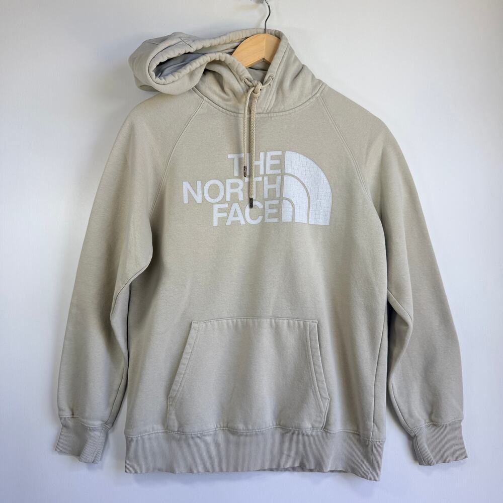 The North Face Women's Small Beige Hoodie Pullover Sweatshirt